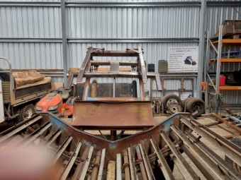 Pearces Offsider hay cart