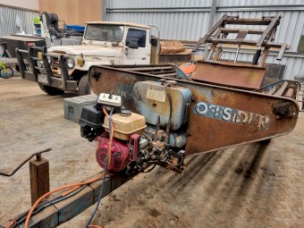 Pearces Offsider hay cart