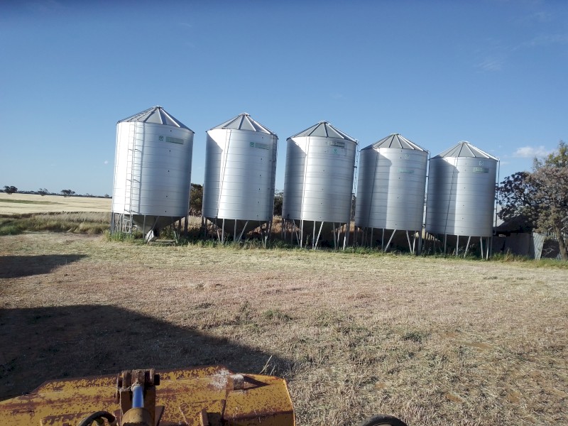 Grain storage available