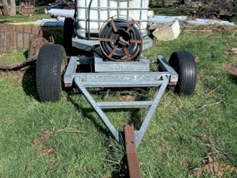 2000 Galvanised Heavy Duty Water Trailer 
