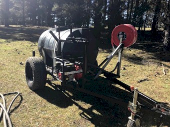 Fire fighting trailer
