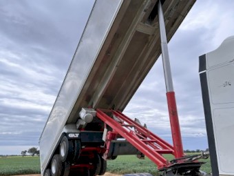 2014 Graham Lusty Trailers 36”x 6’6 TOA Grain Tipper