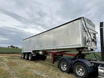 2014 Graham Lusty Trailers 36”x 6’6 TOA Grain Tipper
