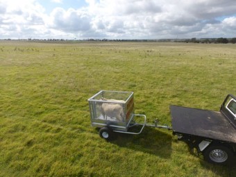 EWE LIFT ATV Trailer 5' x 4' Calf Trailer