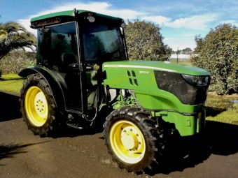 2021 JOHN DEERE 5100GF 4x4 100hp VINEYARD/ORCHARD TRACTOR
