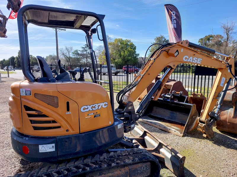 2018 CASE CX37C Mini Excavator