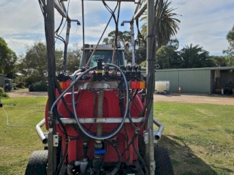 Silvan 3600lt 3 row weedicide sprayer