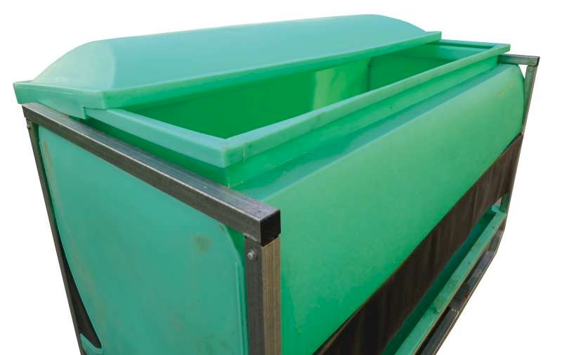 Slick Pellet Feeder 2400L Capacity, approx. 1700kg feed capacity