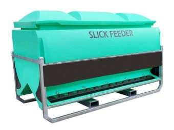 Slick Pellet Feeder 2400L Capacity, approx. 1700kg feed capacity