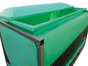 Slick Pellet Feeder 2400L Capacity, approx. 1700kg feed capacity
