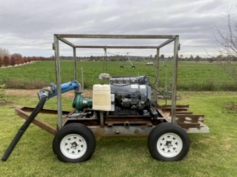 Irrigation Pump - Southern Cross 100 x 65-250 with a Deutz 4 Cylinder Diesel Engine 
