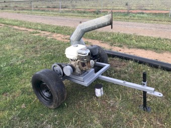 Collins  6 inch pump Honda engine