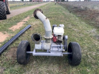 Collins  6 inch pump Honda engine