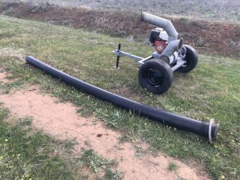 Collins  6 inch pump Honda engine