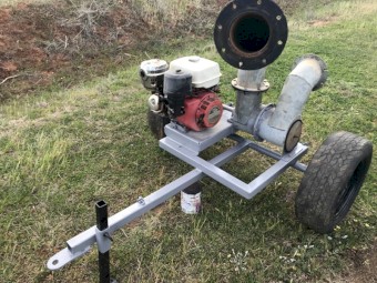 Collins  6 inch pump Honda engine