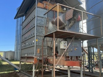 Vertec Continuous Flow Grain Dryer