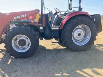 ONE OWNER 2023 Case IH ROPS JX100 with 80hrs Challenge Loader