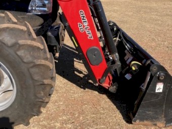 ONE OWNER 2023 Case IH ROPS JX100 with 80hrs Challenge Loader