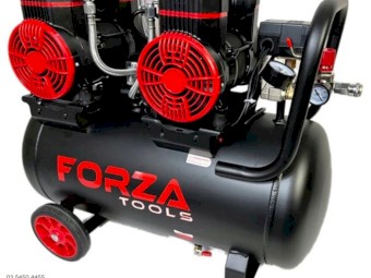 FORZA Oil Free Air Compressor 325LPM 2 x 1450W 50L 15amp