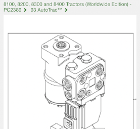 WANTED Wrecked Autotrac valve RE332999 or RE290639