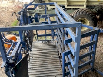 Peak hill sheep handler