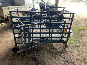 Peak hill sheep handler