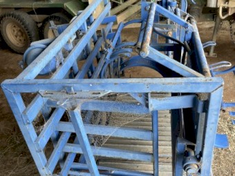 Peak hill sheep handler