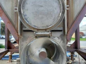 Stainless Steel Hopper with 450mm Screw