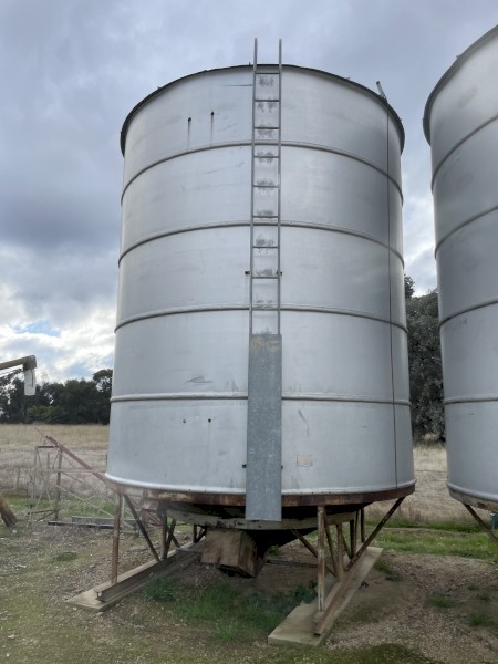 3x 40t Nelson Silo's