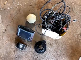 Trimble FM 750 with mechanical steering