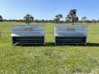 Boyd Sheep Feeders