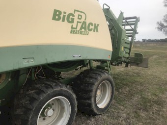 Krone big pack baler