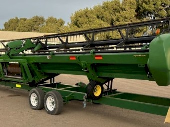2011 John Deere 640D Hydra-Float Draper Front