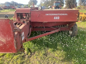 International 440 Small Square Baler 