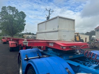 2000 Barker B Double Skel Trailers