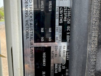 2002 Iveco Acco Water Cart