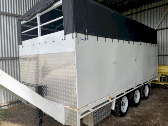 2020 MERCON Livestock / Flatbed trailer