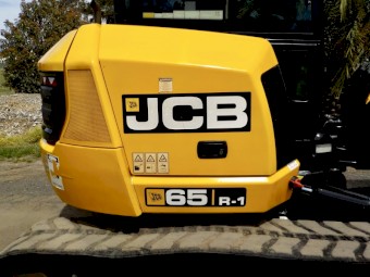 2017 JCB 65R-1 Zero Swing Rubber Tracked 6.8 Tonne Mini Excavator