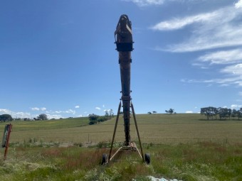 42 feet x 8 inch Parkes industry Grain Auger