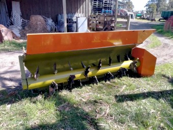 Heavy Duty Windrow Turner, Aerator / Composter for up to 2.5m wide x 1.2 high windrows. 