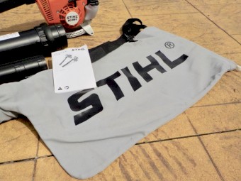  Brand New STIHL BS 86C Professional Garden Blower & Leaf Vacuum Kit