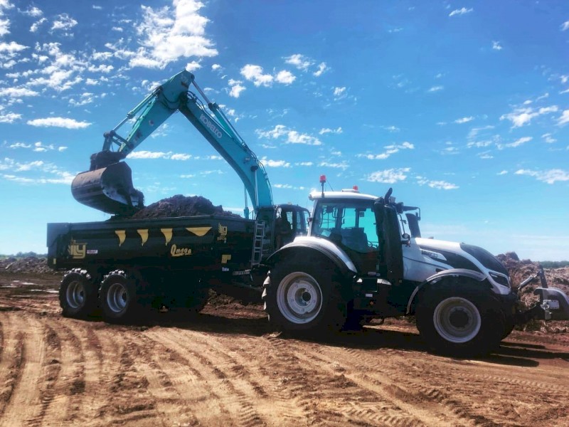 2023 Garcia Master 210/12 Tipping Trailer 