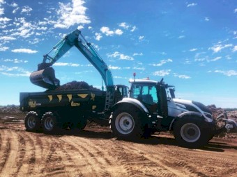 2023 Garcia Master 210/12 Tipping Trailer 