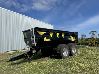 2023 Garcia Master 210/12 Tipping Trailer 