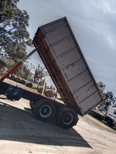 Tipper body and subframe 17ft