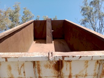 Tipper body and subframe 17ft