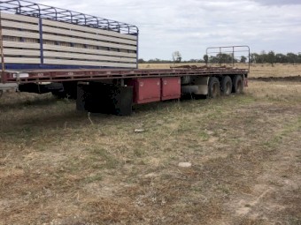 2006 Southern Cross 45ft Road Train Lead Trailer.