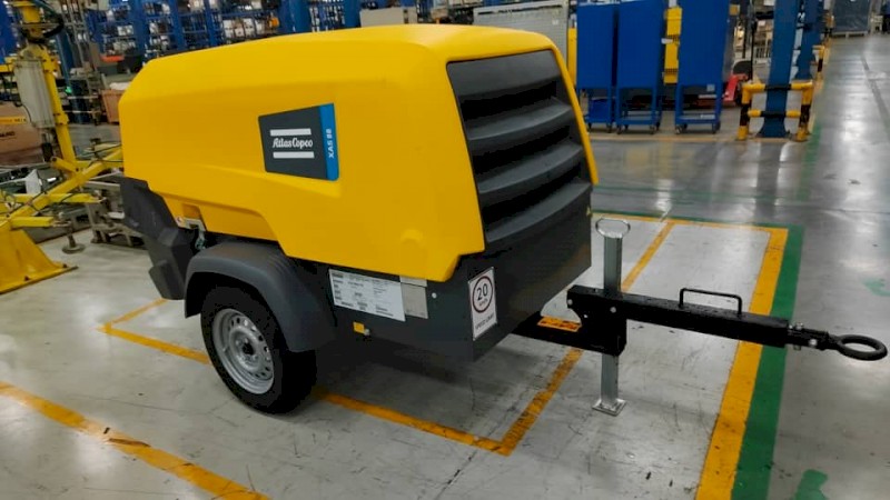 2024 Atlas Copco XAS88 185 CFM Air Compressor