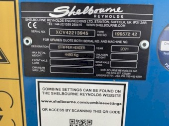 Shelbourne Stripper Front XCV42 42ft