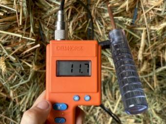 84mt Wheaten Hay 680kg 8x4x3 Bales